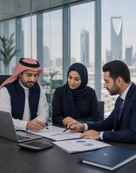 فريق ميثاق في اجتماع عمل